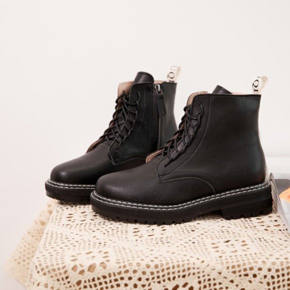 Boots Women Shoes Ankle 2021 Autumn British - Picture 1 of 6